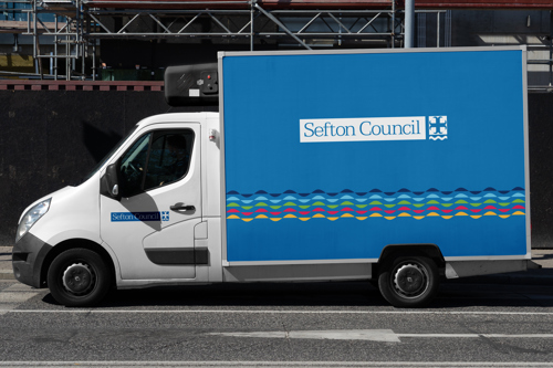 Branded vehicle