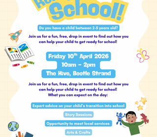 Get ready for school event poster 