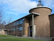 exterior photo of crosby library