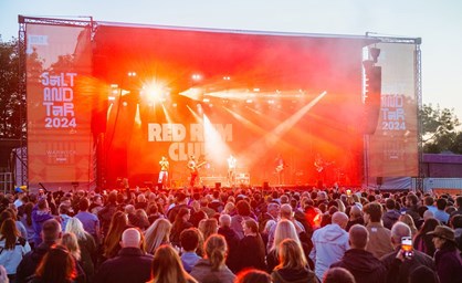 red rum club on stage