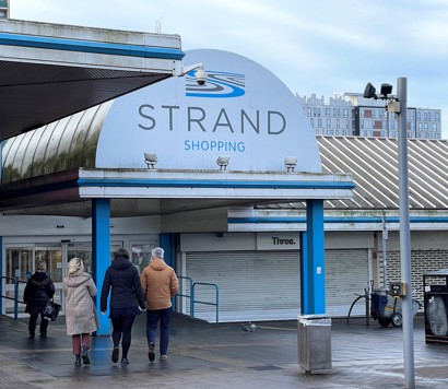 Bootle Strand entranceway