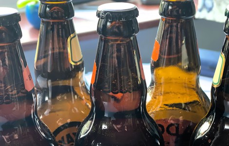 Beer bottles