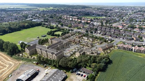 A CGI of the Sandbrook development