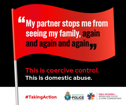 Merseyside Police Red Flags Campaign image